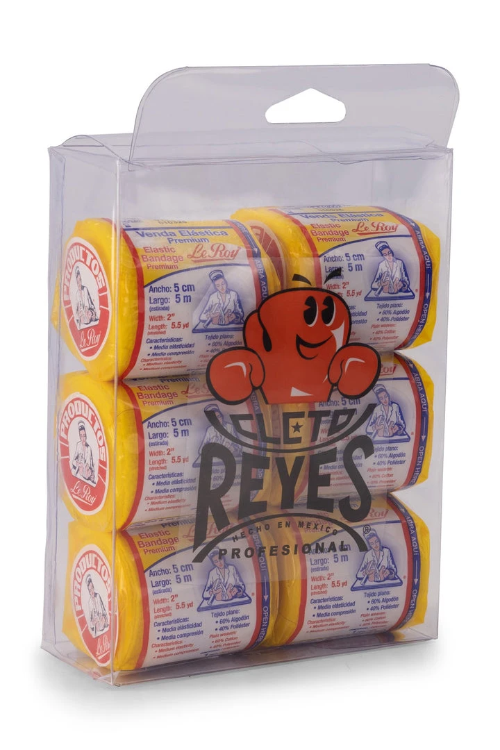 Le Roy - Bandages - Elastic Hand Wraps | Polyester/Cotton 2 Le Roy - Bandages - Elastic Hand Wraps | Polyester/Cotton