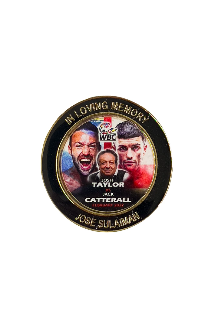 WBC Store WBC Products WBC- Fight Coin: Josh Taylor Vs. Jack Catterall 2 WBC Store WBC Products WBC- Fight Coin: Josh Taylor Vs. Jack Catterall