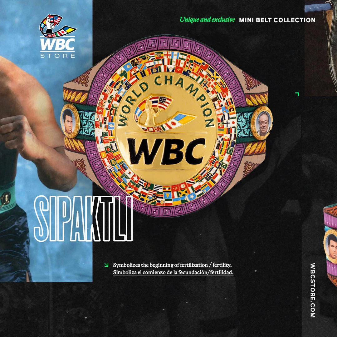 WBC Store WBC - Mini Belt "Sipaktli" WBC Belts 1 WBC Store WBC - Mini Belt "Sipaktli" WBC Belts