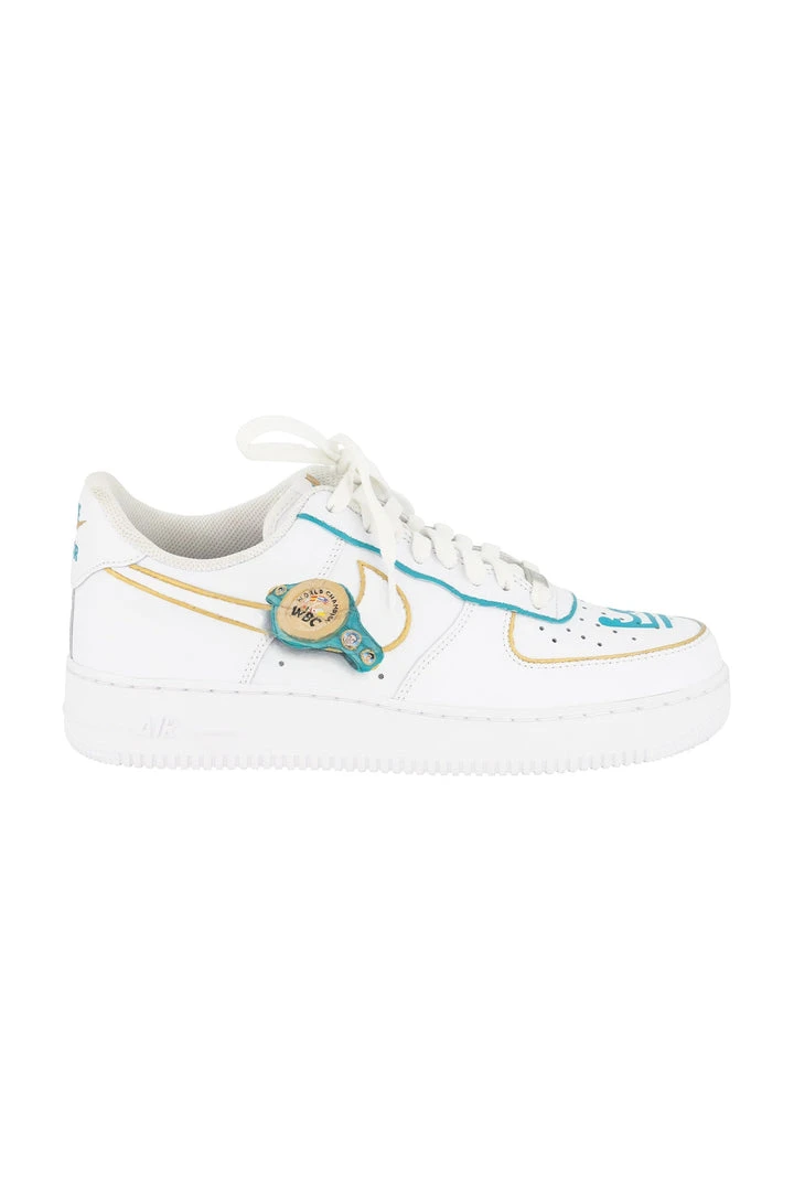 Nike Air Force 1 Special Edition WBC Green Belt 2 Nike Air Force 1 Special Edition WBC Green Belt
