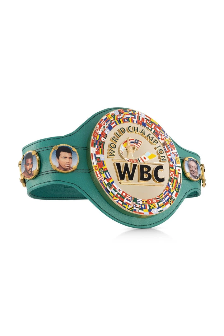 WBC Store WBC - Championship Belt "Historic Fights" Evander Holyfield Vs. Mike Tyson WBC Belts 4 WBC Store WBC - Championship Belt "Historic Fights" Evander Holyfield Vs. Mike Tyson WBC Belts