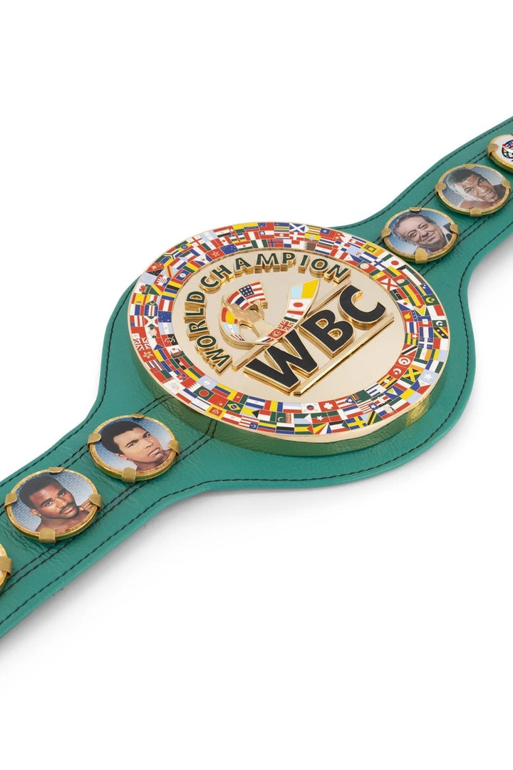 WBC Store WBC - Championship Belt "Historic Fights" Evander Holyfield Vs. Mike Tyson WBC Belts 3 WBC Store WBC - Championship Belt "Historic Fights" Evander Holyfield Vs. Mike Tyson WBC Belts