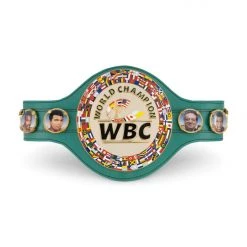 WBC Store WBC - Championship Belt "Historic Fights" Evander Holyfield Vs. Mike Tyson WBC Belts