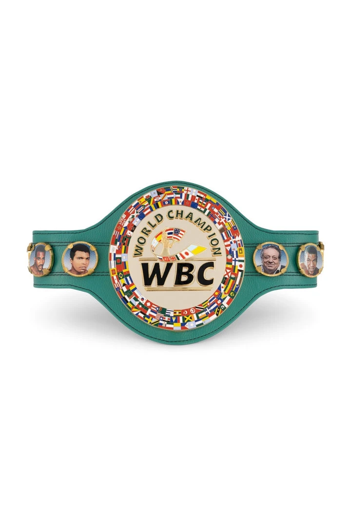 WBC Store WBC - Championship Belt "Historic Fights" Evander Holyfield Vs. Mike Tyson WBC Belts 2 WBC Store WBC - Championship Belt "Historic Fights" Evander Holyfield Vs. Mike Tyson WBC Belts