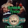 WBC Store WBC - Championship Belt "Historic Fights" Evander Holyfield Vs. Mike Tyson WBC Belts