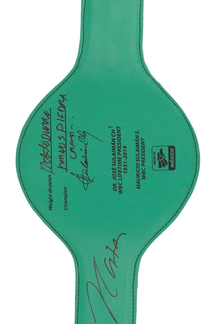 WBC Store WBC - Replica Championship Belt Memorabilia Roberto Duran And Julio César Chávez WBC Belts 8 WBC Store WBC - Replica Championship Belt Memorabilia Roberto Duran And Julio César Chávez WBC Belts